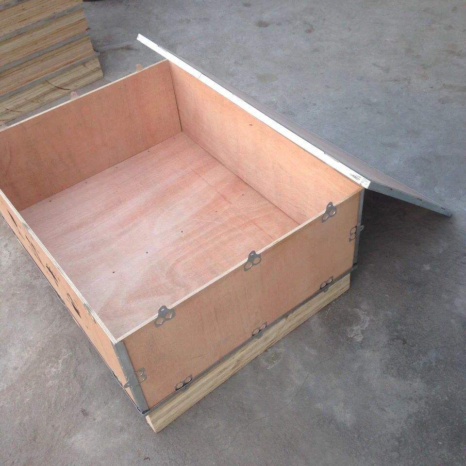 天津（jīn）客戶製作鋼帶木箱(圖2)